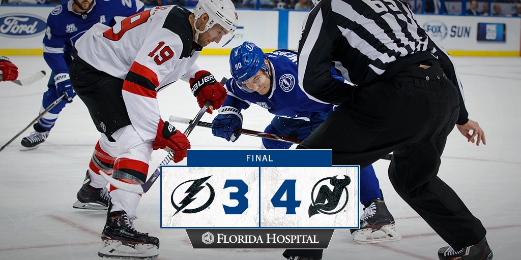 \"Нью-Джерси\" выиграл у \"Тампы-Бэй\"