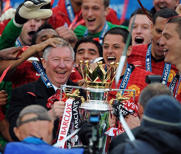 \"МЮ\" на прощание подарил Фергюсону победу над \"Суонси\"