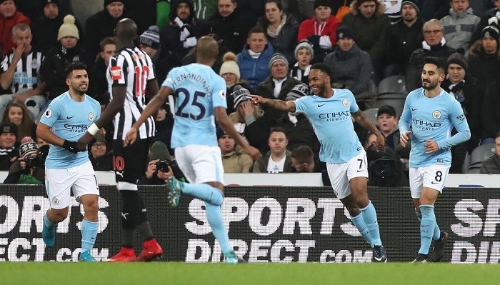 \"Ман Сити\" обыграл \"Ньюкасл\" благодаря голу Стерлинга
