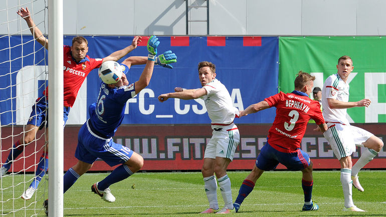 ЦСКА обыграл \"Терек\" благодаря голу Вернблума