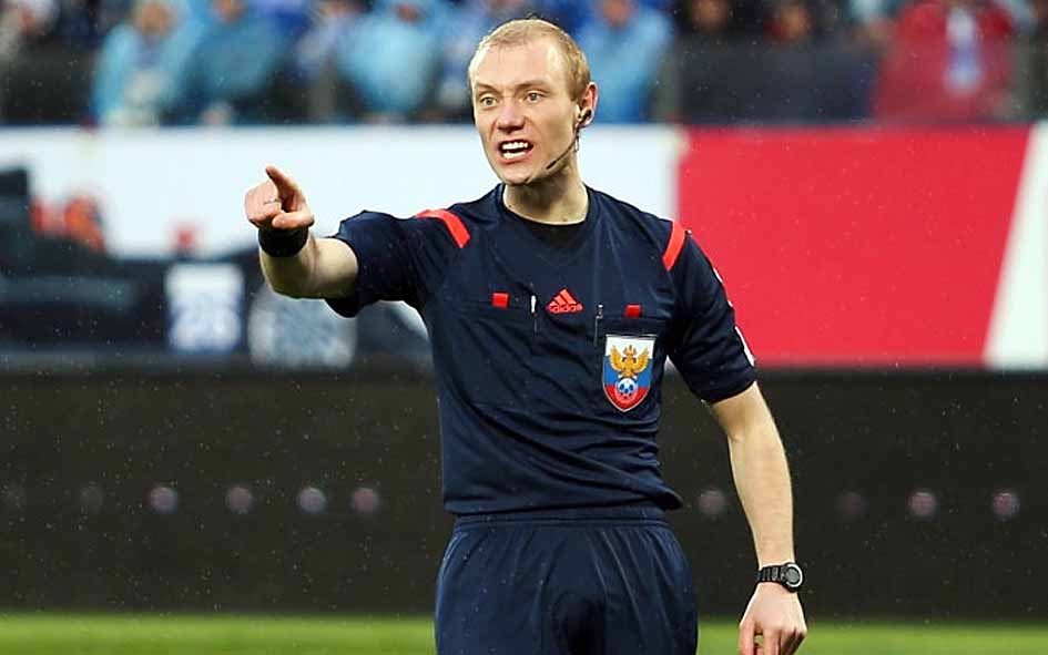 Объявлены арбитры на матчи 5-го тура РФПЛ