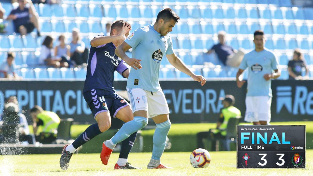\"Вальядолид\" вырвал ничью в матче с \"Сельтой\"