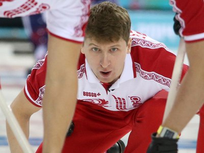 Мужская сборная России по керлингу добыла первую победу