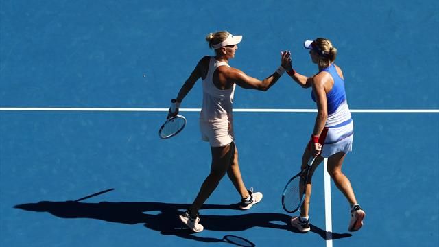 Макарова и Веснина вышли в полуфинал парного разряда Australian Open