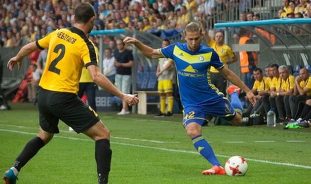 БАТЭ и \"Александрия\" сыграли в ничью