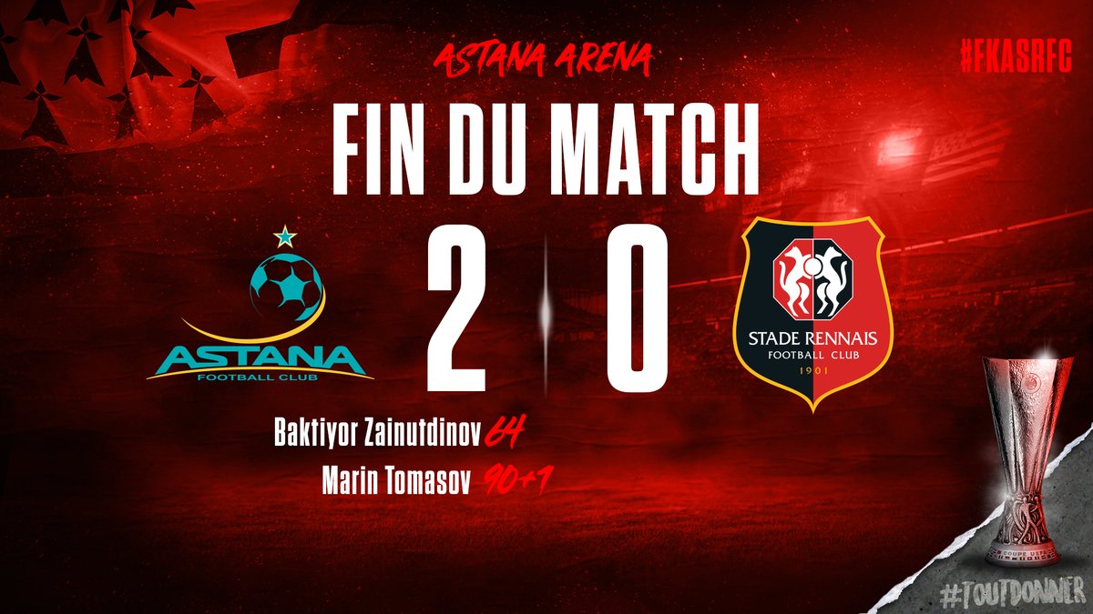\"Астана\" одержала победу над \"Ренном\"