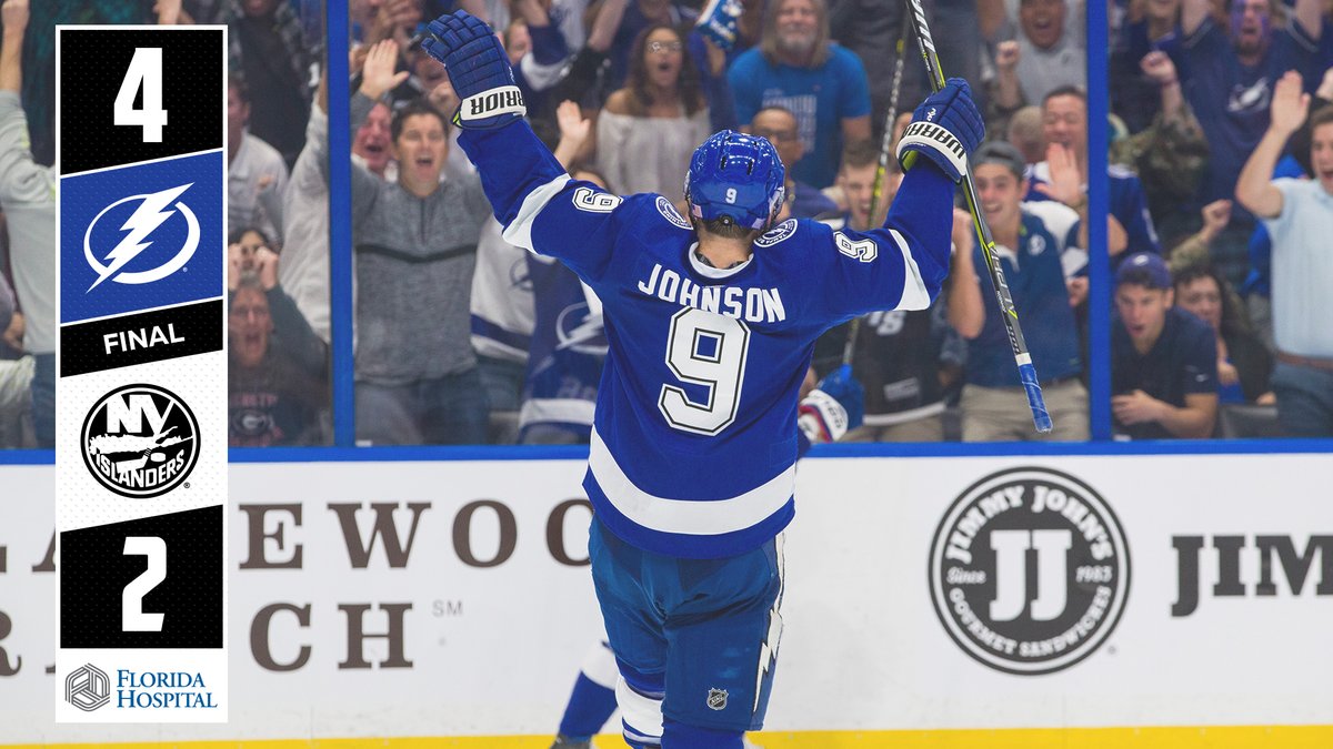 \"Тампа-Бэй\" выиграла у \"Айлендерс\"