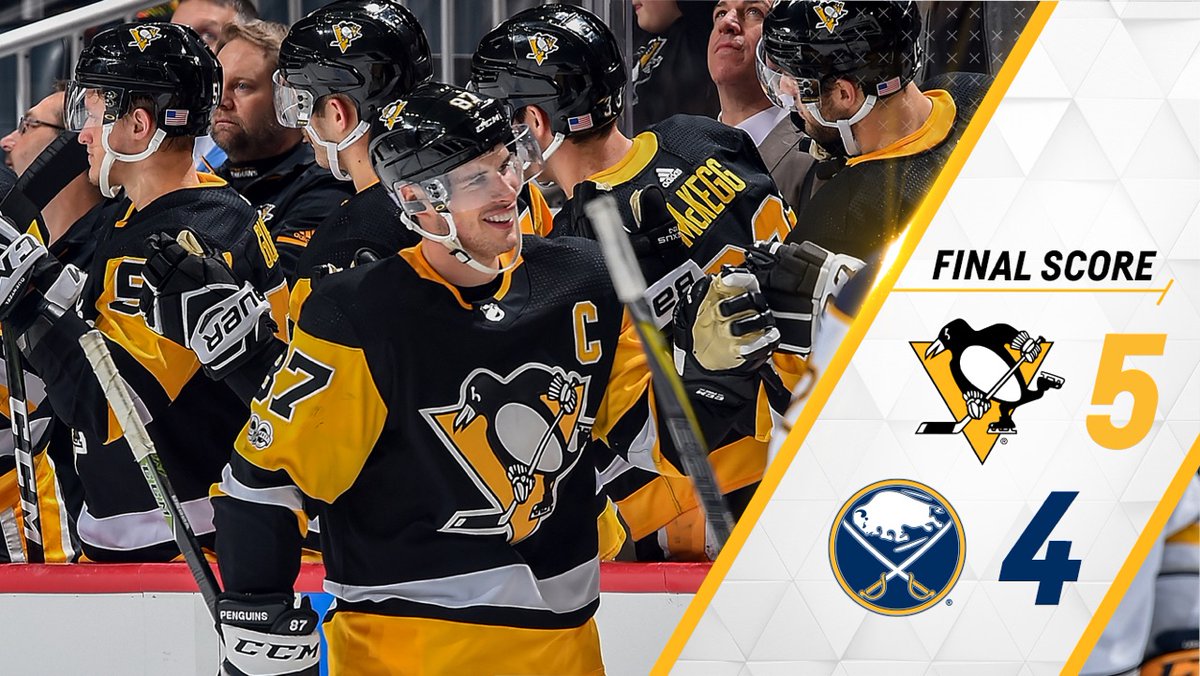 \"Питтсбург\" в овертайме дожал \"Баффало\"