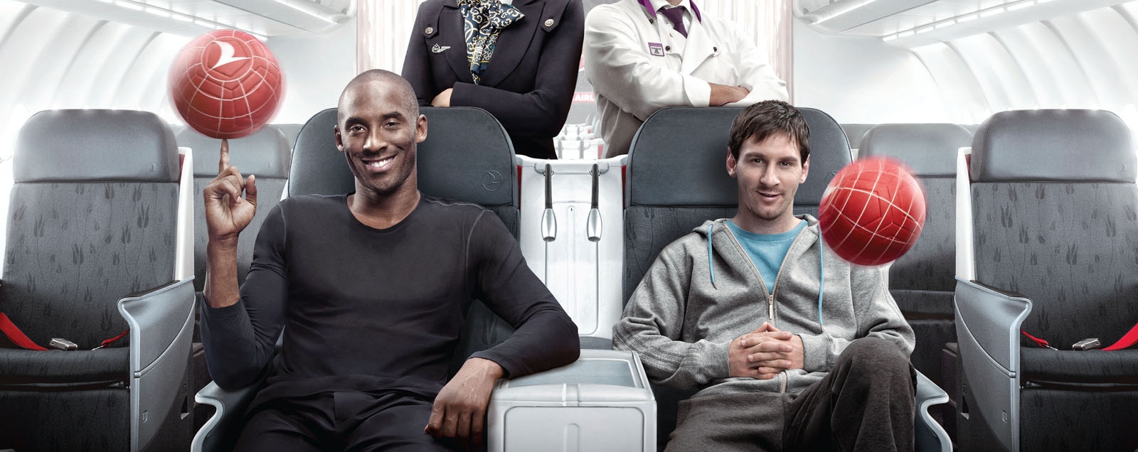 Месси и Брайант снялись в одном ролике