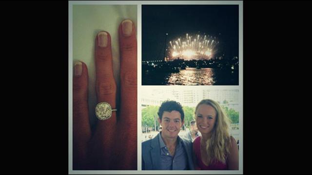 Звезда тенниса и топ-гольфист обручились