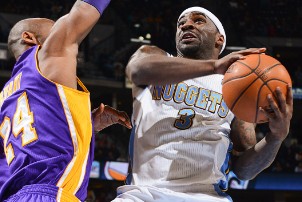 НБА: \"Денвер\" обыграл \"Лейкерс\" , Мозгов набрал 2 очка