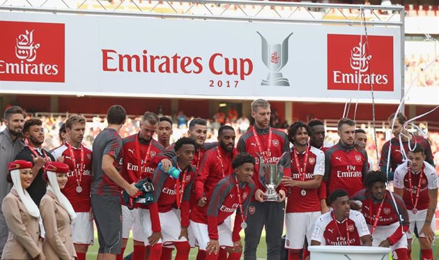 \"Арсенал\" – обладатель Emirates Cup