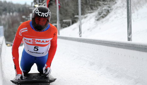 Третьяков выиграл серебро на чемпионате Европы по скелетону