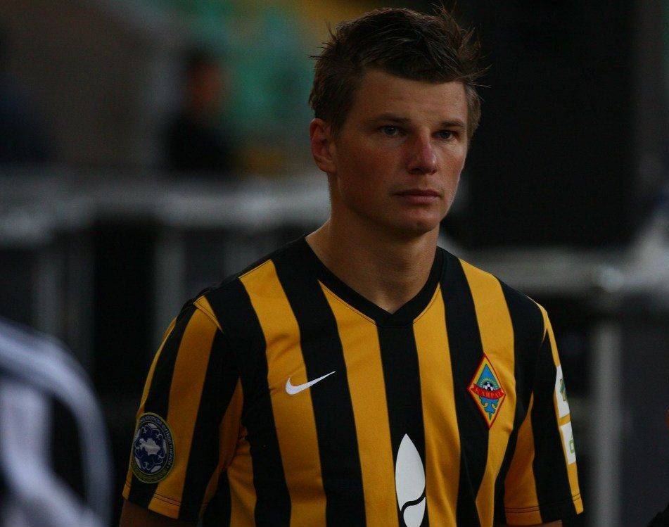 Аршавин хочет догнать Карпина по количеству забитых голов