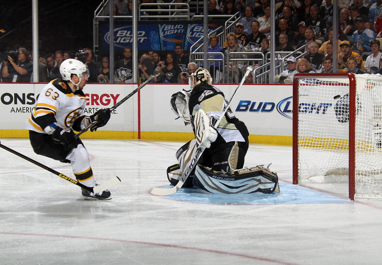НХЛ. \"Медведи\" во второй раз на выезде разобрались с \"Пингвинами\"