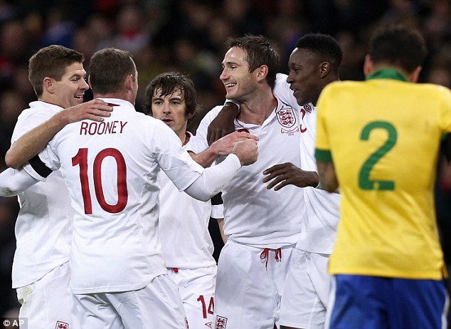 Сборная Англии на \"Уэмбли\" обыграла Бразилию