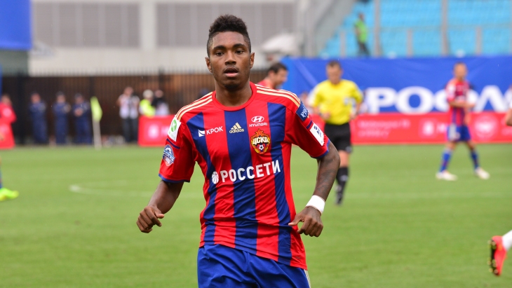 Витиньо рад голу в ворота \"Локомотива\"