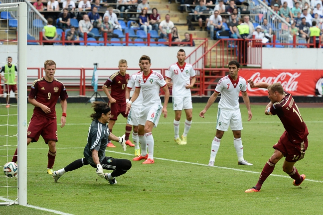 Россия в товарищеском матче переиграла сборную Марокко