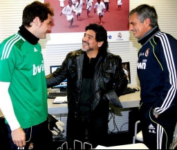 Марадона: Моуринью еще будучи тренером "Реала" говорил правду о форме Касильяса
