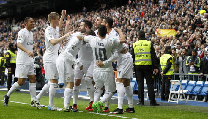 Дубль Роналду помог \"Реалу\" обыграть \"Атлетик\"