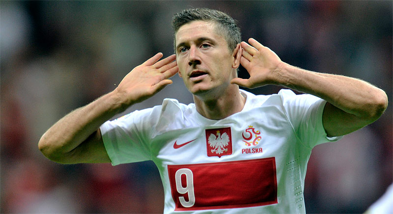 Левандовски приберег свои голы для сборной Германии