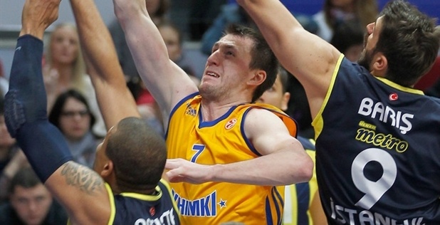 \"Химки\" вышли на 4-е место в группе F Топ-16 Евролиги