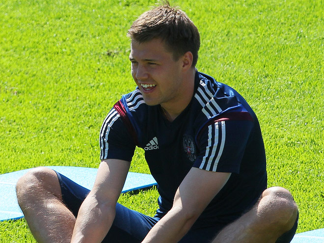 \"Рубин\" пополнил ряды форвардом сборной России