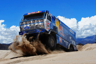 Каргинов победил на десятом этапе \"Дакара-2013\"