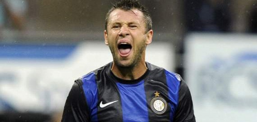 Кассано сломал себе руку во время тренировки