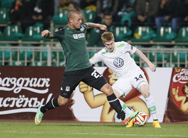 \"Краснодар\" уступил \"Вольфсбургу\" на своем поле
