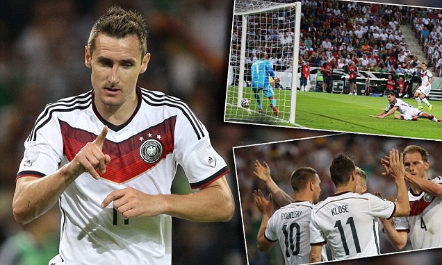 Клозе стал лучшим снайпером в истории Бундестим