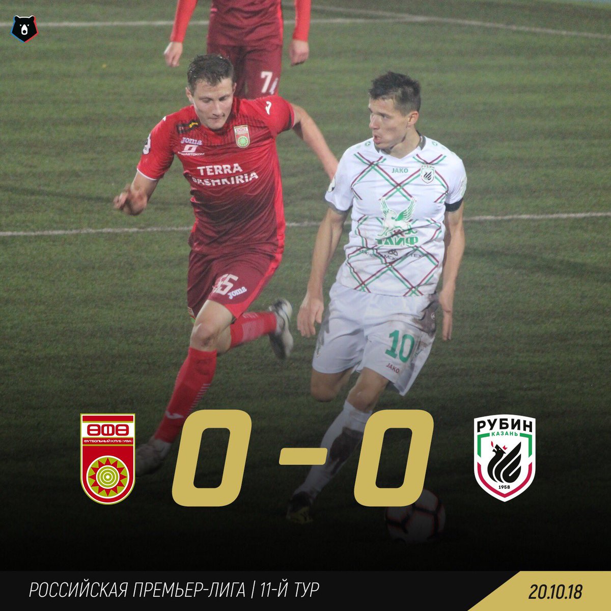 \"Уфа\" и \"Рубин\" голов не забивали