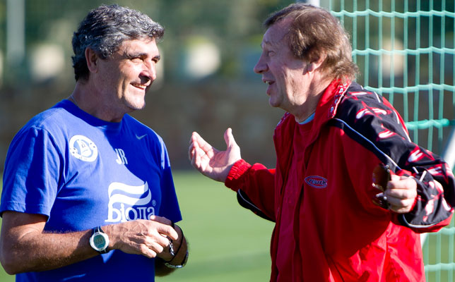 Сёмин посетил тренировку \"Днепра\" 