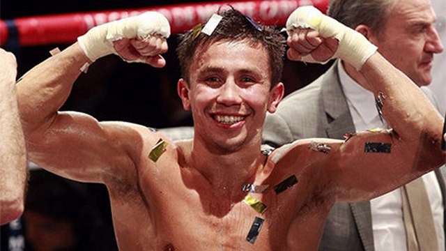 Головкин  за три раунда нокаутировал Маклина