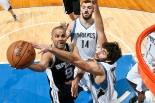 \"Миннесота\" на своём паркете проиграла \"Сан-Антонио\"