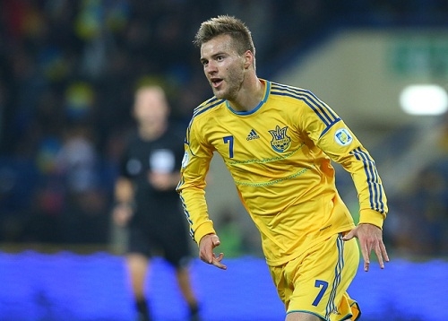 Ярмоленко верит в победу сборной Украины над Испанией