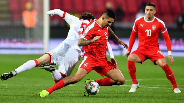 Сербия добыла победу над Черногорией