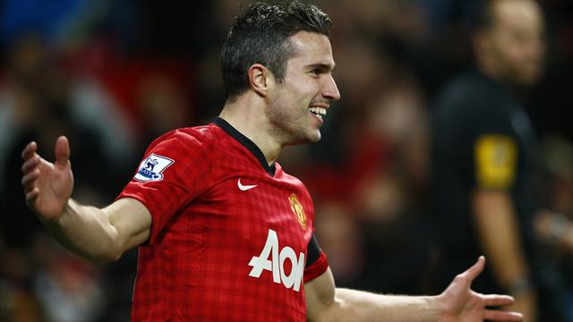 Ван Перси спас \"Манчестер Юнайтед\" от поражения в матче с \"Вест Хэмом\"