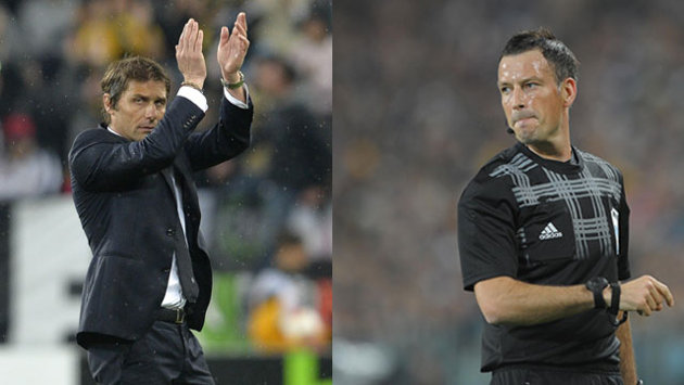 Конте пожаловался на Клаттенбурга УЕФА