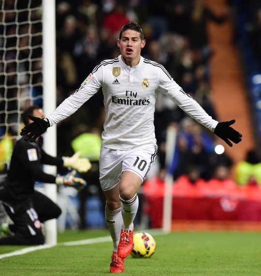 Хамес Родригес пропустит не менее двух месяцев