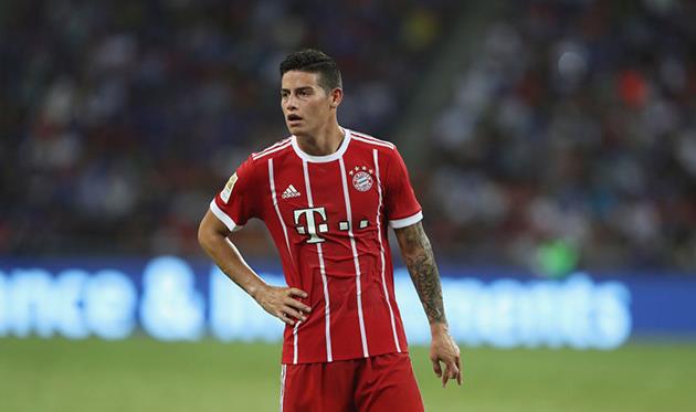 Хамес сравнил \"Реал\" и \"Баварию\"