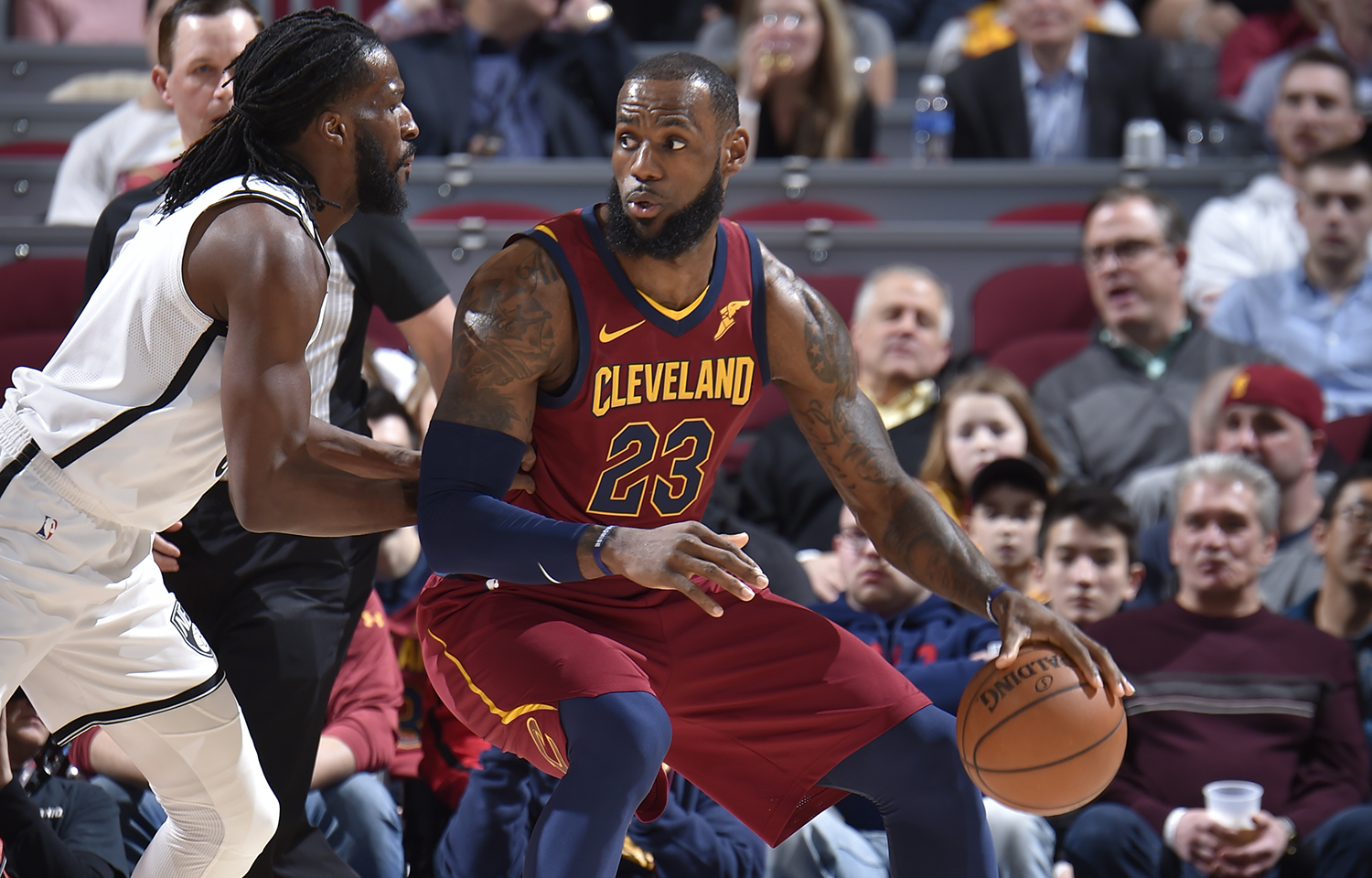 \"Кливленд Кавальерс\" минимально одолели \"Бруклин Нетс\"