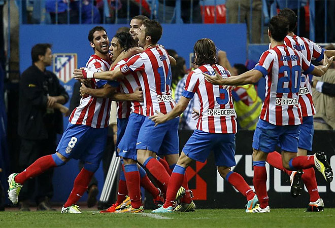 Атлетико впервые побеждает на родном стадионе