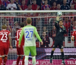 "Бавария" упустила три очка в матче с "Вольфсбургом"
