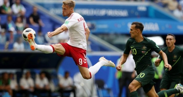 Дания и Австралия поделили очки