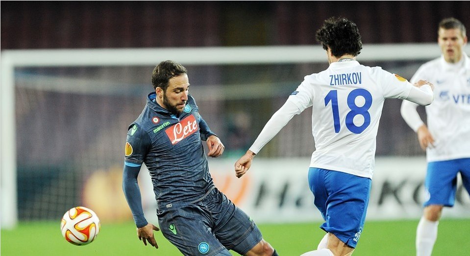 Лига Европы, 1/8 финала: \"Наполи бьет \"Динамо\", \"Эвертон\" обыгрывает \"киевлян\"