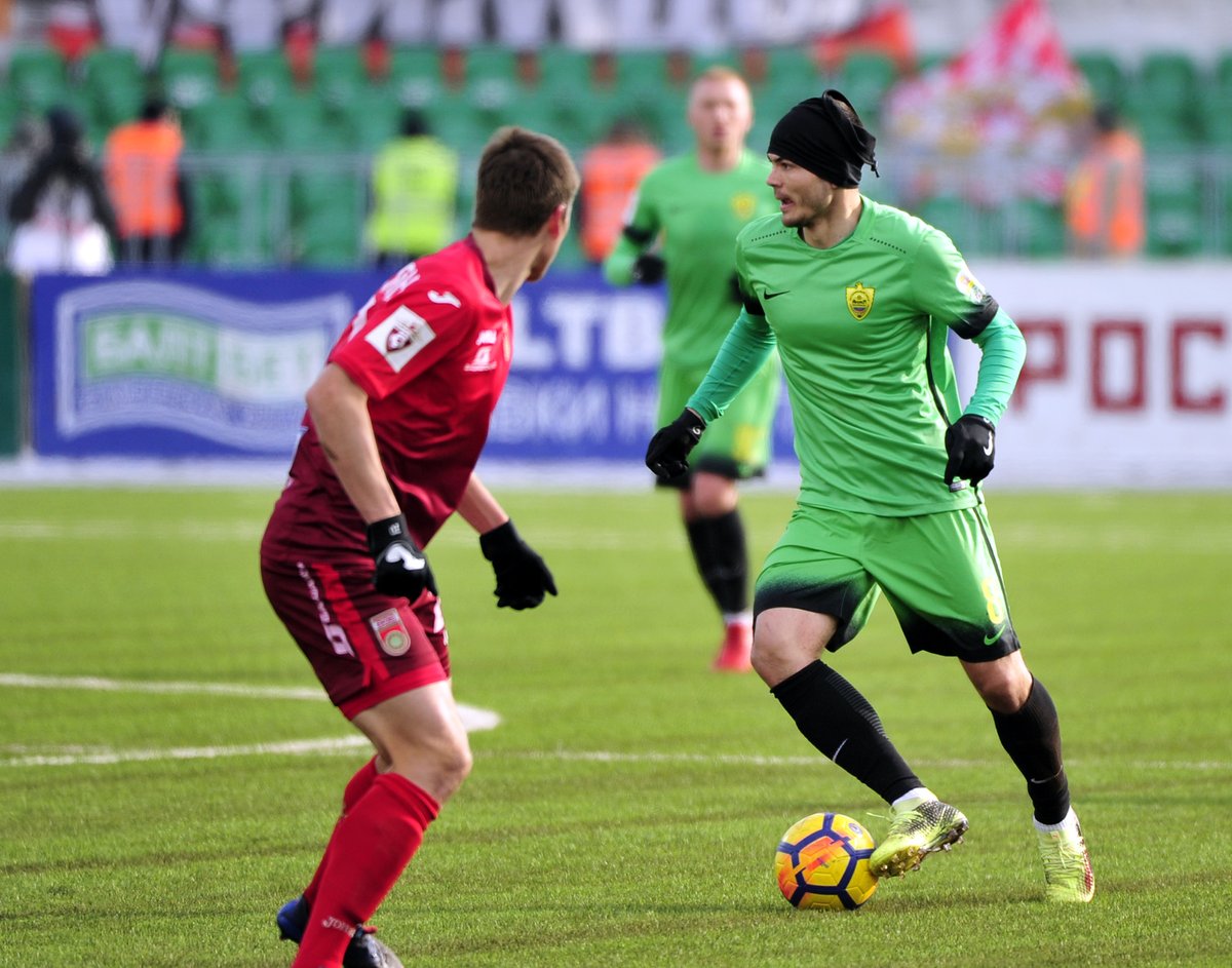 \"Уфа\" минимально победила \"Анжи\"