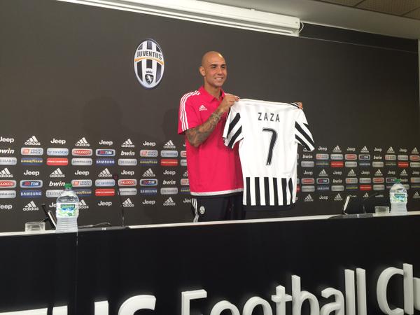 Дзадза будет играть в \"Юве\" под седьмым номером