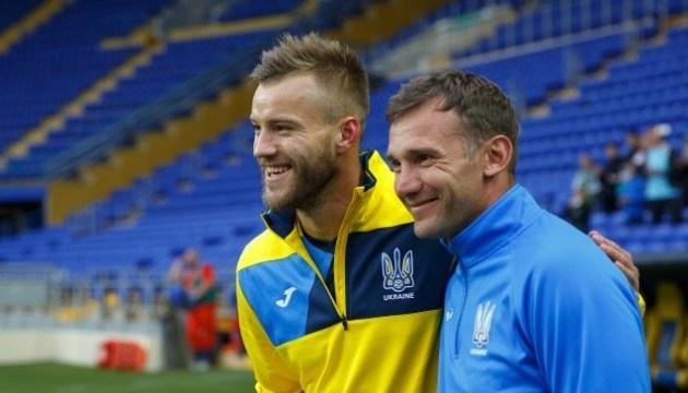 Шевченко: Коноплянка и Ярмоленко долгое время определяли лицо сборной Украины