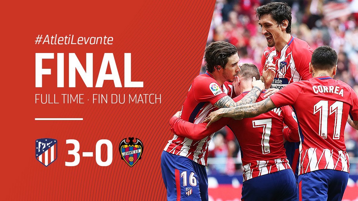 \"Атлетико\" разгромил \"Леванте\"